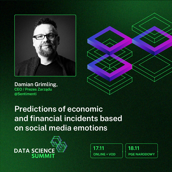 Skuteczne przewidywanie tylko za pomocą emocji. Data Science Summit 2022